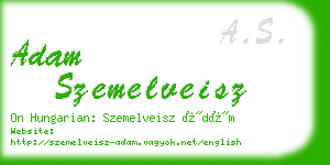 adam szemelveisz business card